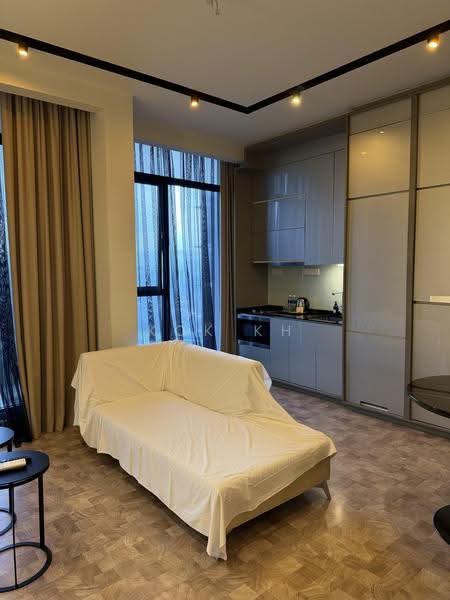 Service Residence for Sale at Expressionz Professional Suites - Kok KH - Living Room - PropertyGuru.com.my