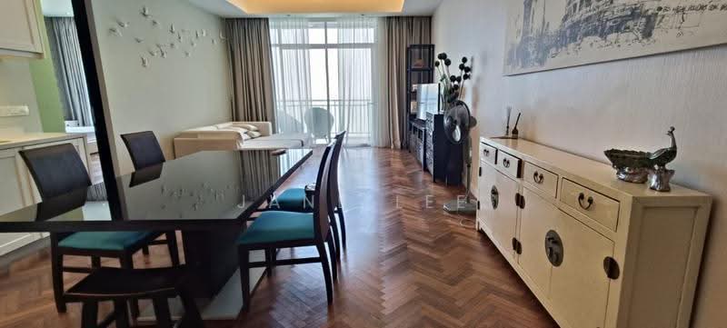 Kondominium untuk Disewa di Quayside Seafront Resort Condominiums - Jane Lee - Living Room - PropertyGuru.com.my