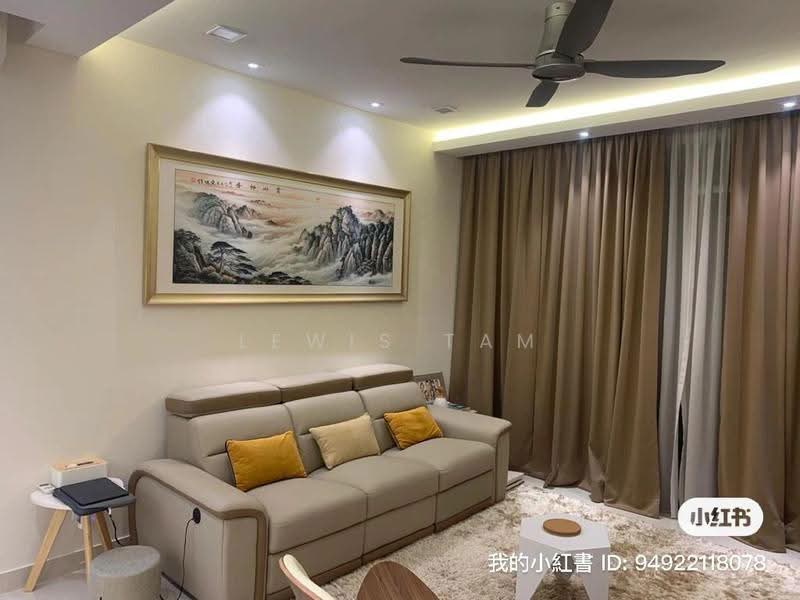 Condominium for Sale at The Z Residence - Lewis Tam - Living Room - PropertyGuru.com.my