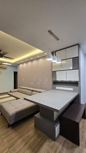 Kondominium untuk Disewa di Kristal Villa - Firdaus Dauz - Living Room - PropertyGuru.com.my