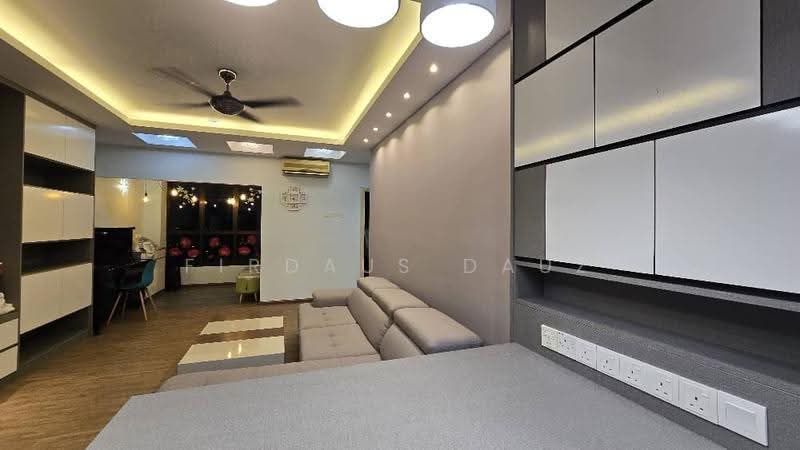 Kondominium untuk Disewa di Kristal Villa - Firdaus Dauz - Living Room - PropertyGuru.com.my