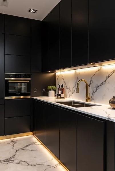 Kediaman Servis untuk Disewa di The Fiddlewoodz @ KL Metropolis - Caroll Tai - Kitchen - PropertyGuru.com.my