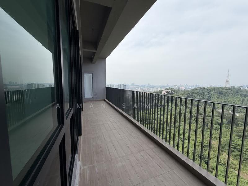 Service Residence for Sale at Cubic Botanical - Aiman Samsul - Balcony - PropertyGuru.com.my