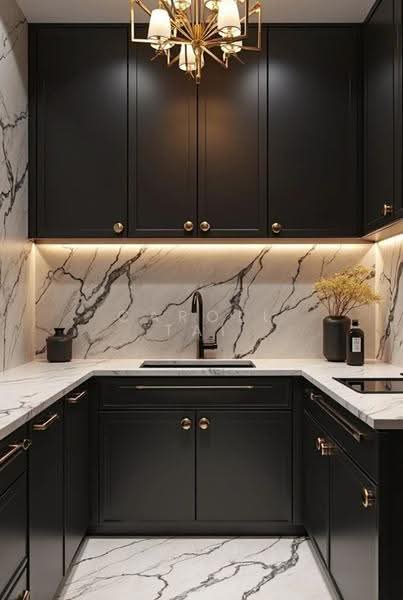 Kediaman Servis untuk Disewa di The Fiddlewoodz @ KL Metropolis - Caroll Tai - Kitchen - PropertyGuru.com.my