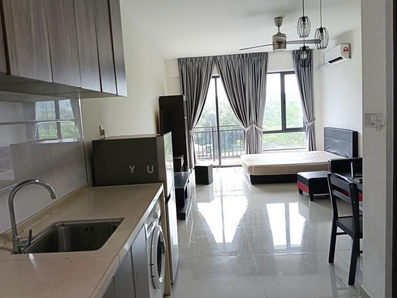 Service Residence for Rent at Country Garden Central Park - Yumi Kui - Living Room - PropertyGuru.com.my