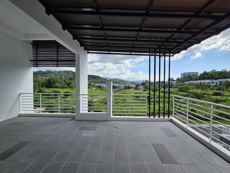 Semi-Detached House for Sale in Penampang (Sabah) - Aaron Chu - Balcony - PropertyGuru.com.my