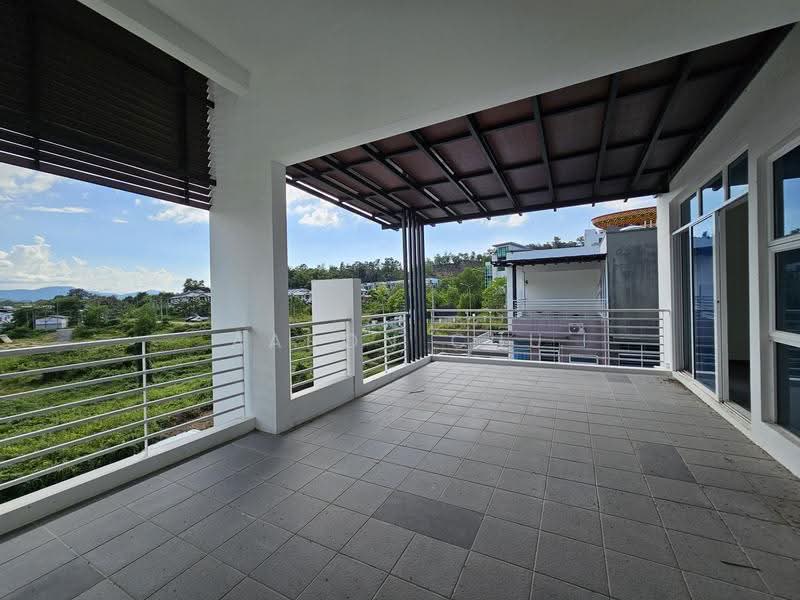 Semi-Detached House for Sale in Penampang (Sabah) - Aaron Chu - Balcony - PropertyGuru.com.my