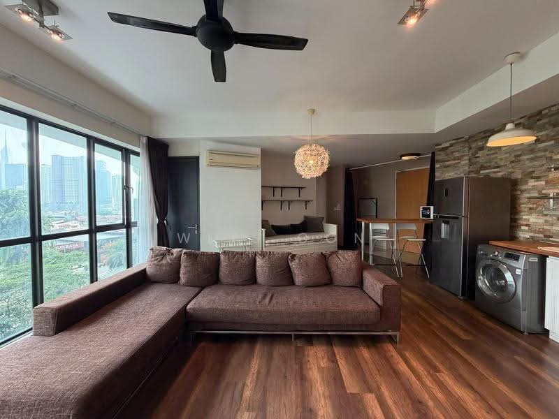 Service Residence for Rent at Setia SKY Residences - Weis Oon - Living Room - PropertyGuru.com.my
