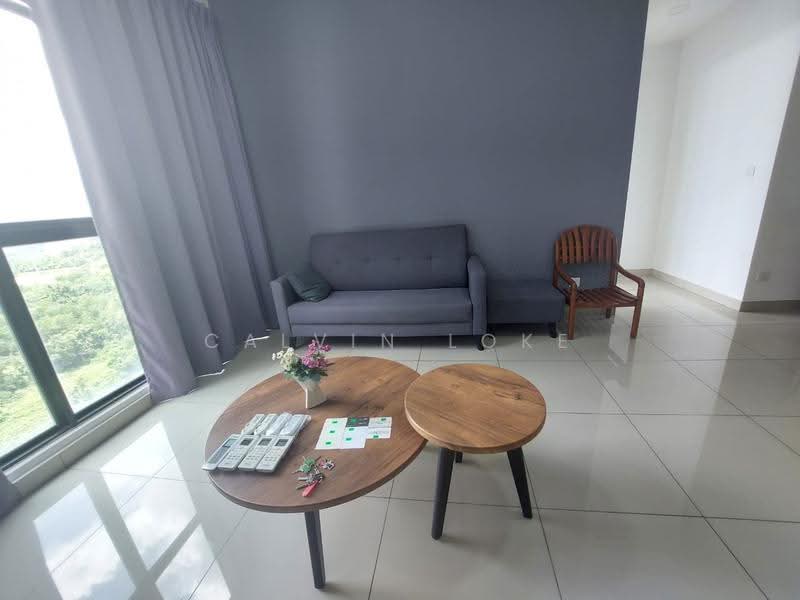 Service Residence for Rent at Conezion Residences - Calvin Loke - Living Room - PropertyGuru.com.my