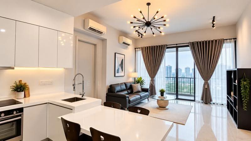 Service Residence for Rent at Vogue Suites One - Kelly Ang - Living Room - PropertyGuru.com.my