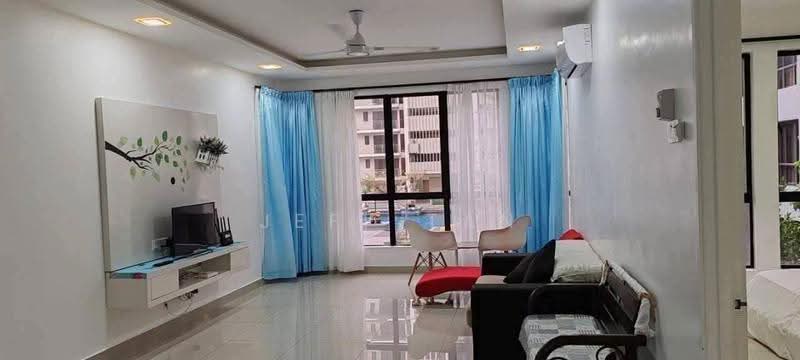 Kondominium untuk Disewa di Upper East @ Tiger Lane - Jeff Tan - Living Room - PropertyGuru.com.my