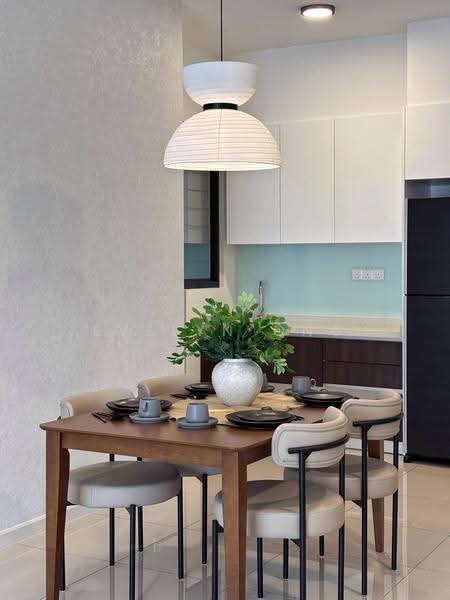 Kediaman Servis untuk Disewa di Sunway Belfield - Evelyn Ong - Dining Room - PropertyGuru.com.my