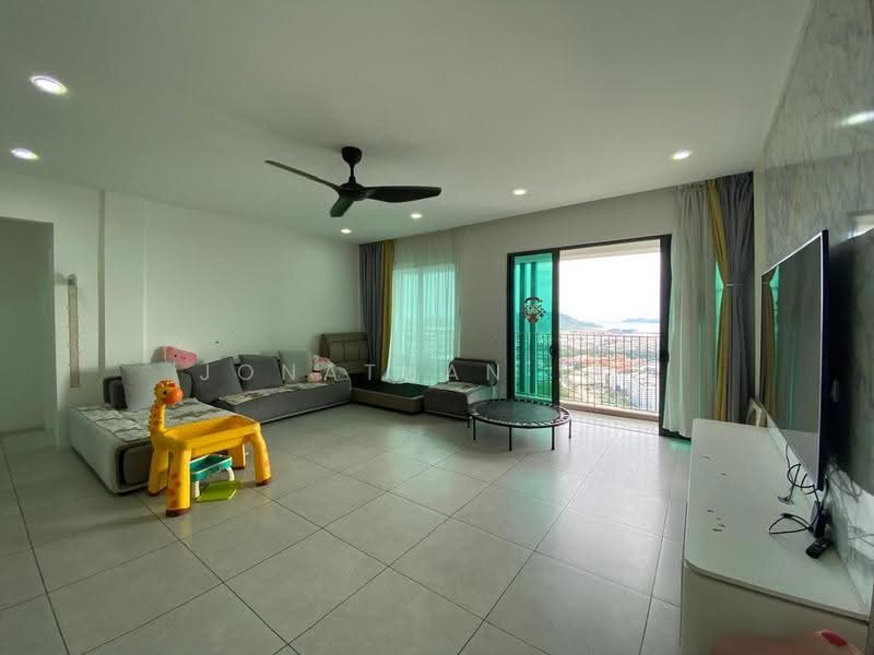 Kediaman Servis untuk Dijual di Meritus Residensi - Jonathan Lee - Living Room - PropertyGuru.com.my