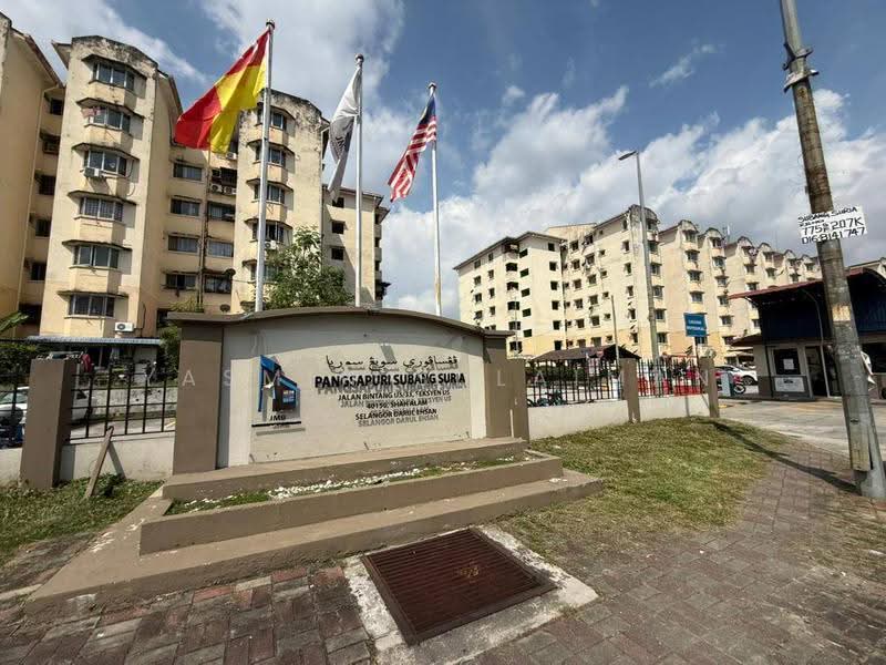 Apartment for Sale at Pangsapuri Suria Subang - Yasmin Sulaiman - Exterior - PropertyGuru.com.my