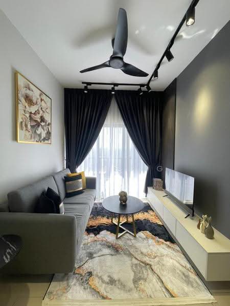 Kondominium untuk Disewa di Sky Awani Residensi 4 - CK Teong - Living Room - PropertyGuru.com.my