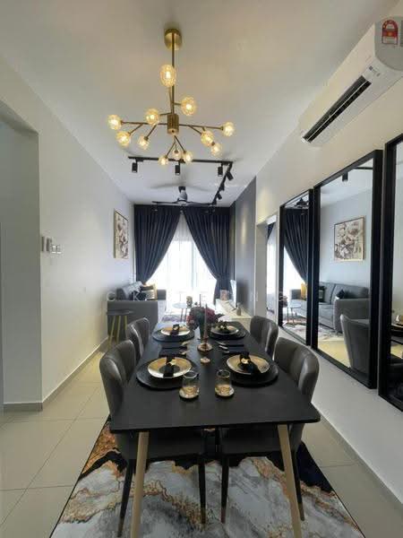 Kondominium untuk Disewa di Sky Awani Residensi 4 - CK Teong - Dining Room - PropertyGuru.com.my