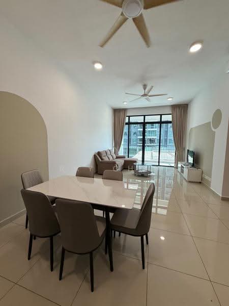 Kondominium untuk Disewa di Alstonia Residence - Ray Chew - Living Room - PropertyGuru.com.my