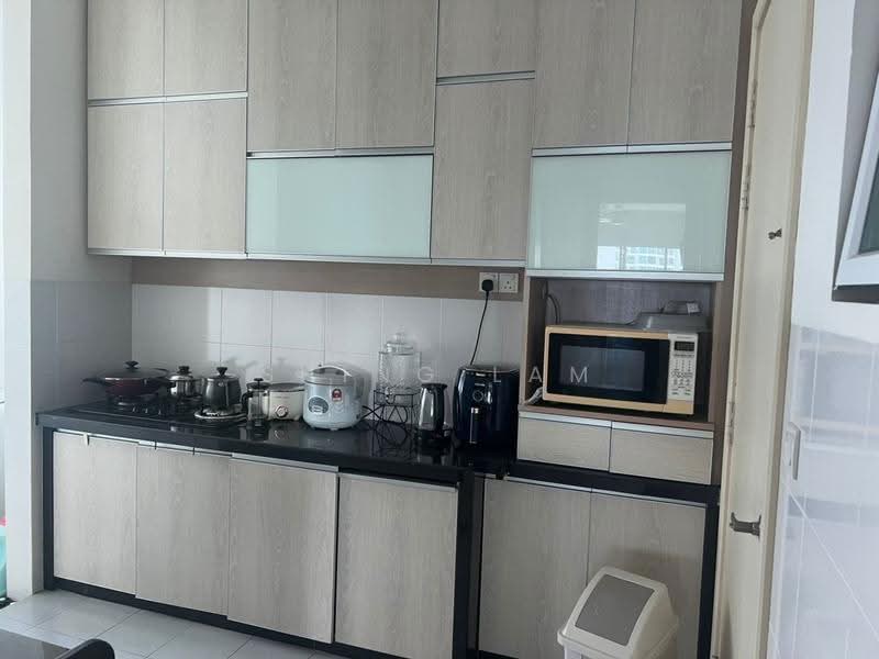 Kondominium untuk Disewa di BayStar Condominium - Shing Lam - Kitchen - PropertyGuru.com.my