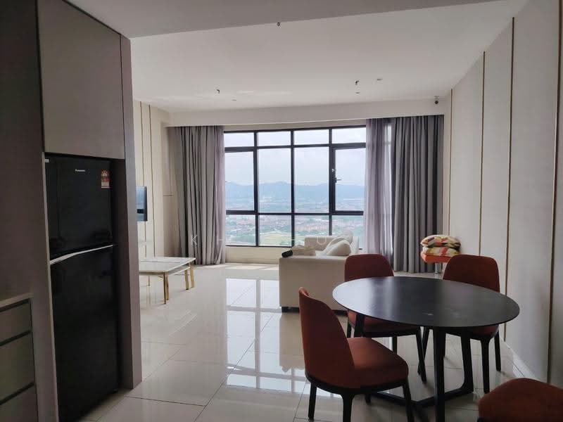 Kediaman Servis untuk Dijual di Hill10 Residence @ i-City - KH Khoo - Living Room - PropertyGuru.com.my