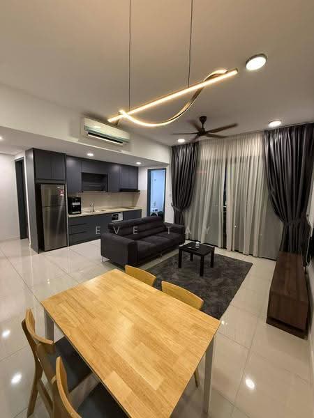 Kondominium untuk Disewa di One Cochrane Residence - Eve Tay - Living Room - PropertyGuru.com.my