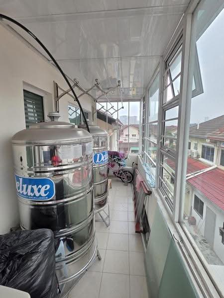 2-storey Terraced House for Sale in Bandar Damai Perdana (Cheras) - Jackie Ng - Rear Balcony Corridor - PropertyGuru.com.my