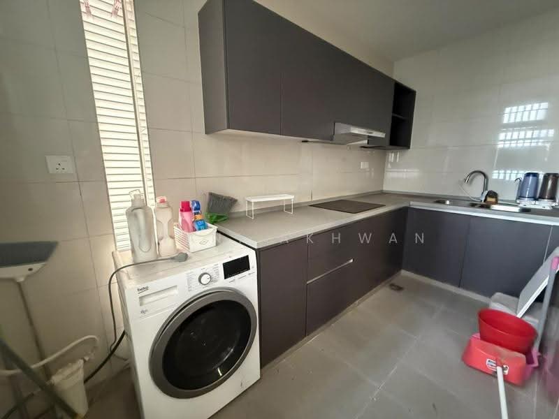 Condominium for Sale at Lakefront Residence - Iryani Akhwan - Wet Kitchen and Laundry - PropertyGuru.com.my