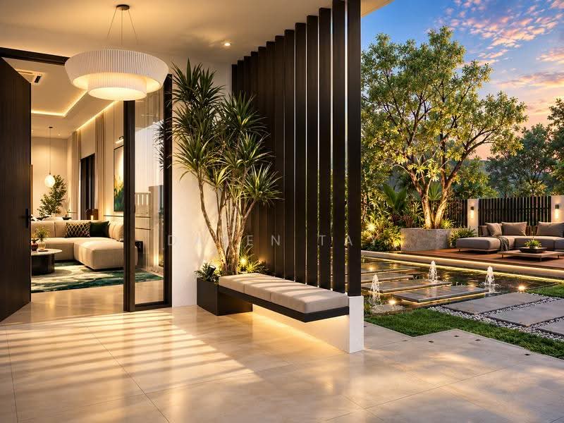 Semi-Detached House for Sale in Puteri Harbour (Iskandar Puteri (Nusajaya)) - Daren Tay - Living Room - PropertyGuru.com.my