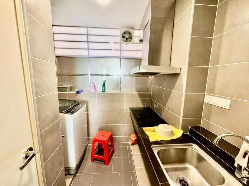 Condominium for Rent at Cristal Serin Residence - Luwis Ling - Kitchen - PropertyGuru.com.my