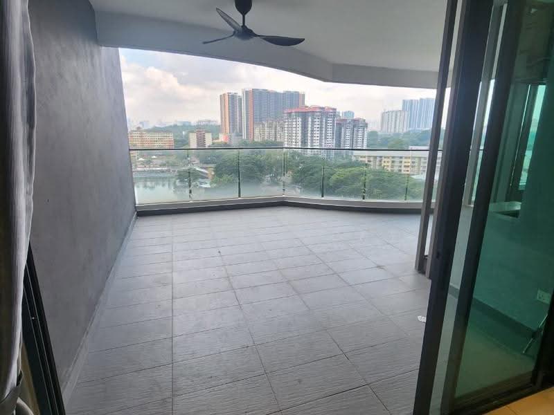 Service Residence for Sale at LakePark Residence @ KL North - Elvis Kok - Balcony - PropertyGuru.com.my
