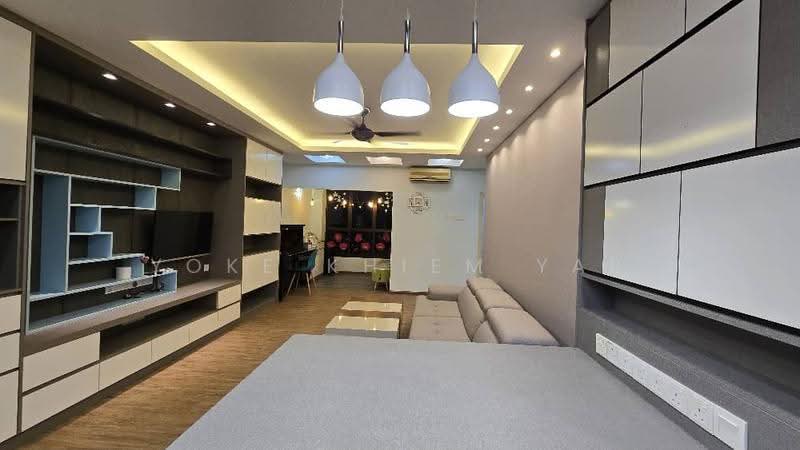 Pangsapuri untuk Dijual di Kristal Villa - Yoke Khiem Yap - Living Room - PropertyGuru.com.my