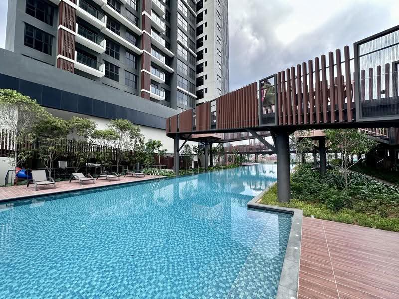 Service Residence for Rent at Trion 2 @ KL - Hills Tan - Pool - PropertyGuru.com.my