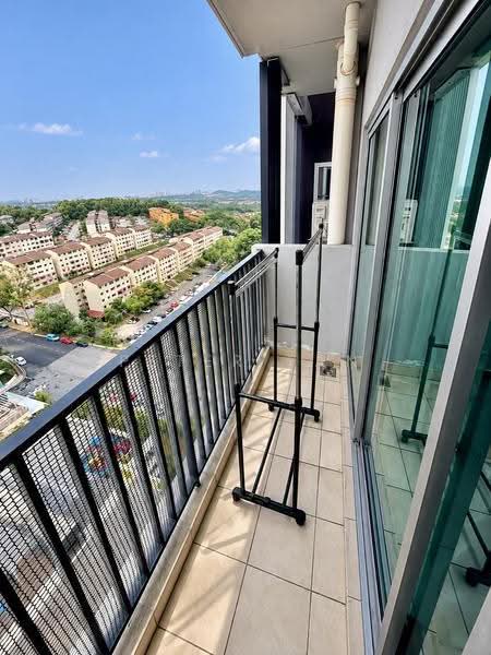 Service Residence for Rent at Galleria Equine Park - Peter Tan - Balcony - PropertyGuru.com.my