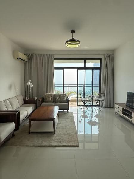 Kondominium untuk Disewa di Cerulean Bay @ Forest City - Melissa Lai - Living Room - PropertyGuru.com.my