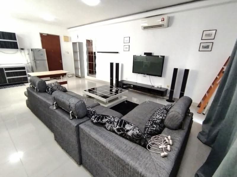 Service Residence for Rent at Ritze Perdana 2 - Owen Loke - Living Room - PropertyGuru.com.my