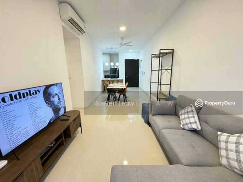 Kediaman Servis untuk Dijual di Sunway Velocity TWO - Steven Leaw - Living Room - PropertyGuru.com.my