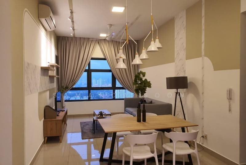 Kondominium untuk Disewa di Lakeville Residence - Samanda Soon - Living Room - PropertyGuru.com.my