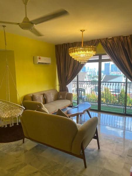 Condominium for Rent at Casa Vista - Sara Ooi - Living Room - PropertyGuru.com.my