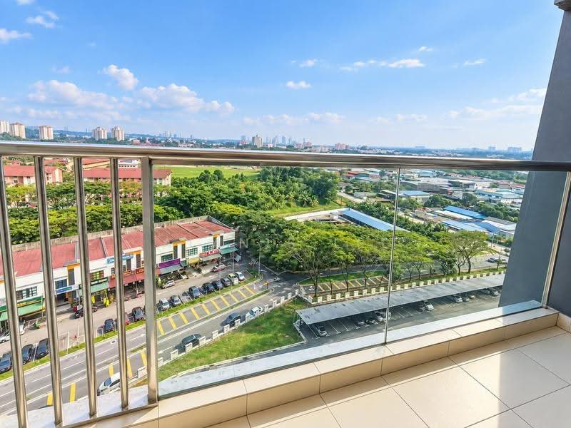 Pangsapuri untuk Disewa di The Twin Residences - Alanis Lee - Balcony - PropertyGuru.com.my