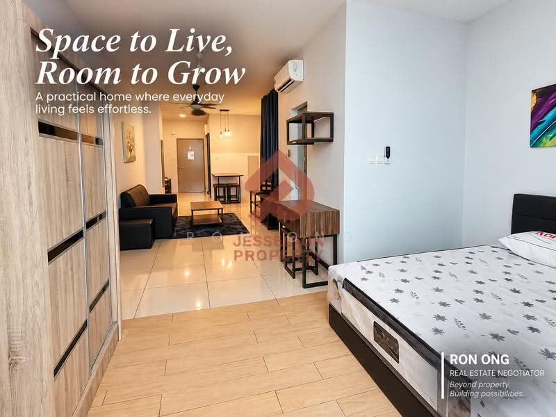 Service Residence for Sale at Manhattan Suites @ ITCC - RON Ong - Living Room - PropertyGuru.com.my