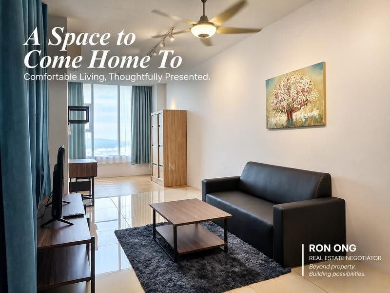 Service Residence for Sale at Manhattan Suites @ ITCC - RON Ong - Living Room - PropertyGuru.com.my