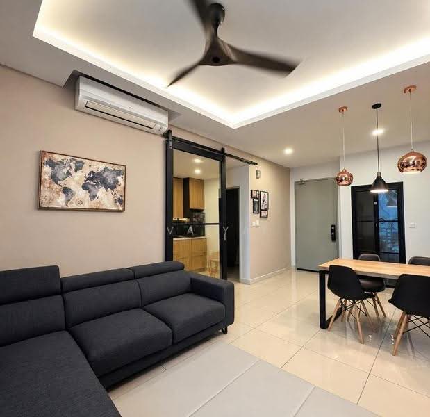 Service Residence for Sale at LakePark Residence @ KL North - Eva Yap - Living Room - PropertyGuru.com.my