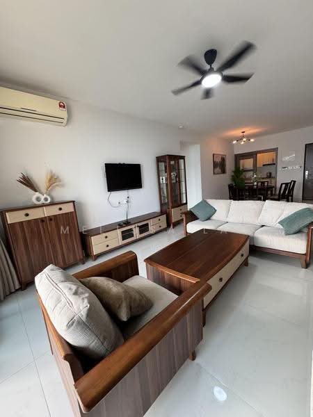 Kondominium untuk Disewa di Cerulean Bay @ Forest City - Melissa Lai - Living Room - PropertyGuru.com.my
