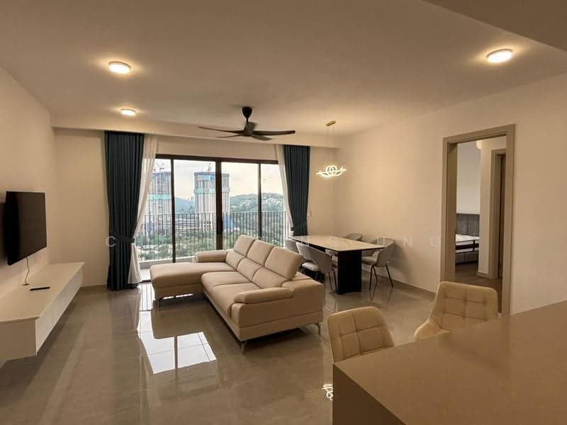 Condominium for Rent at Park Place - Chien Ping Ung - Living Room - PropertyGuru.com.my