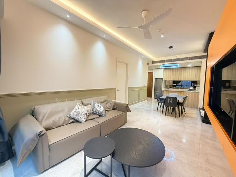Kediaman Servis untuk Disewa di TRX Residences - Sinclair Tan - Living Room - PropertyGuru.com.my