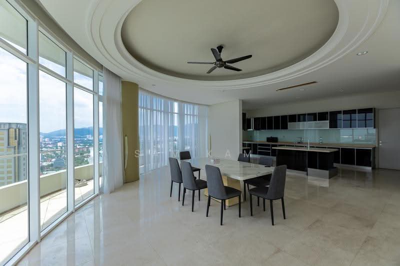Kondominium untuk Disewa di 8 Gurney (The Shore Condominium) - Sam Kam - Dining Room - PropertyGuru.com.my