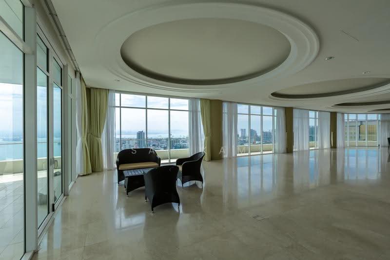 Kondominium untuk Disewa di 8 Gurney (The Shore Condominium) - Sam Kam - Living Room - PropertyGuru.com.my