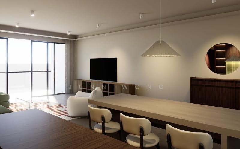 Service Residence for Rent at Jendela Residences - Junn Wong - Living Room - PropertyGuru.com.my