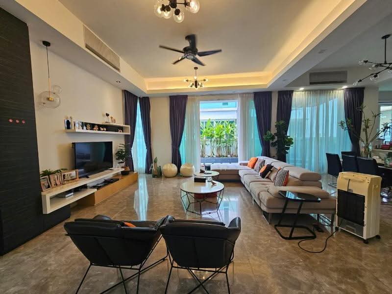 Rumah Berkembar untuk Dijual di Taman Cheras Idaman (Cheras) - Alan Chan - Living Room - PropertyGuru.com.my