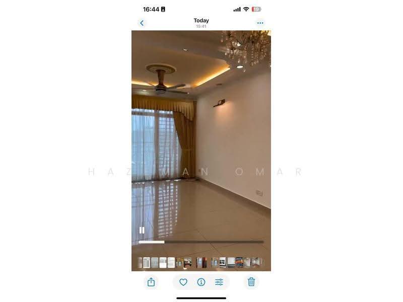 Apartment for Sale at Taman LTAT - Hazeman Omar - Living Room - PropertyGuru.com.my