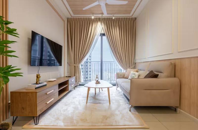 Service Residence for Sale at YOUTH CITY - Ethan Low - Living Room - PropertyGuru.com.my
